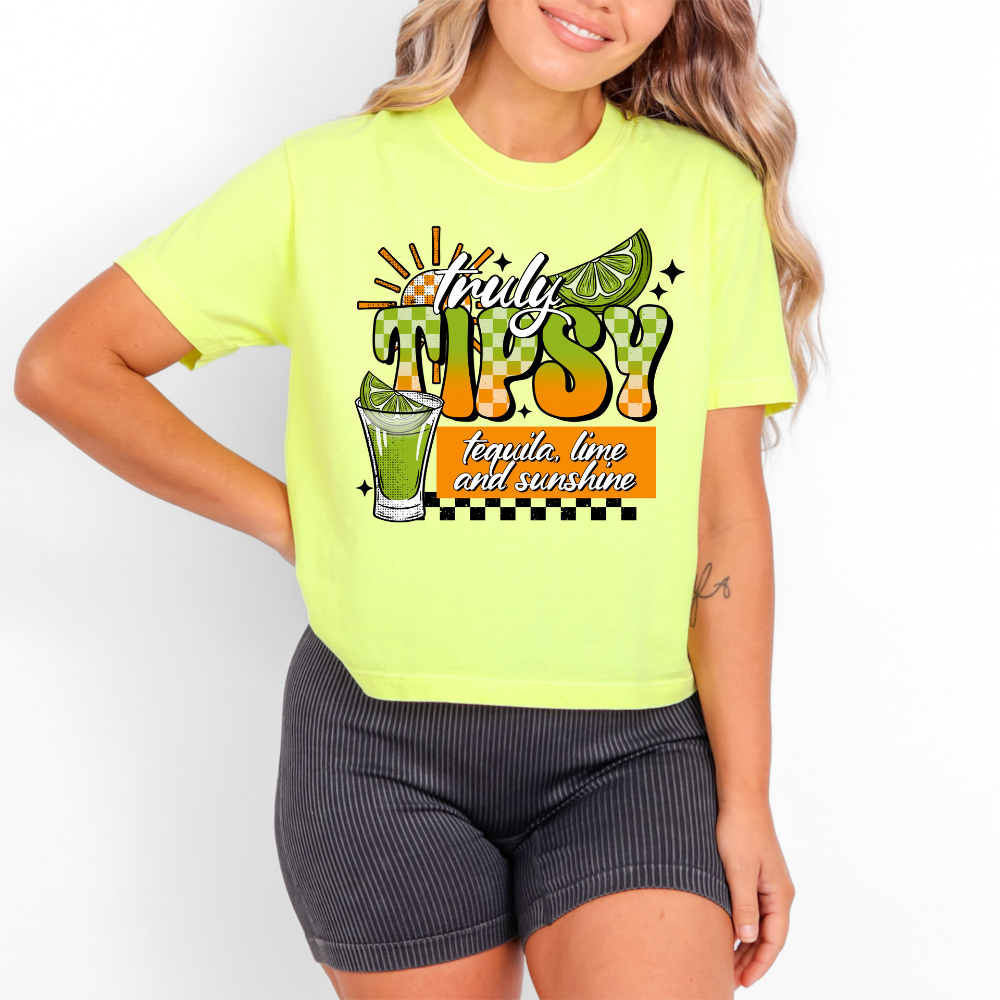 Truly Tipsy Boxy Tee image 0