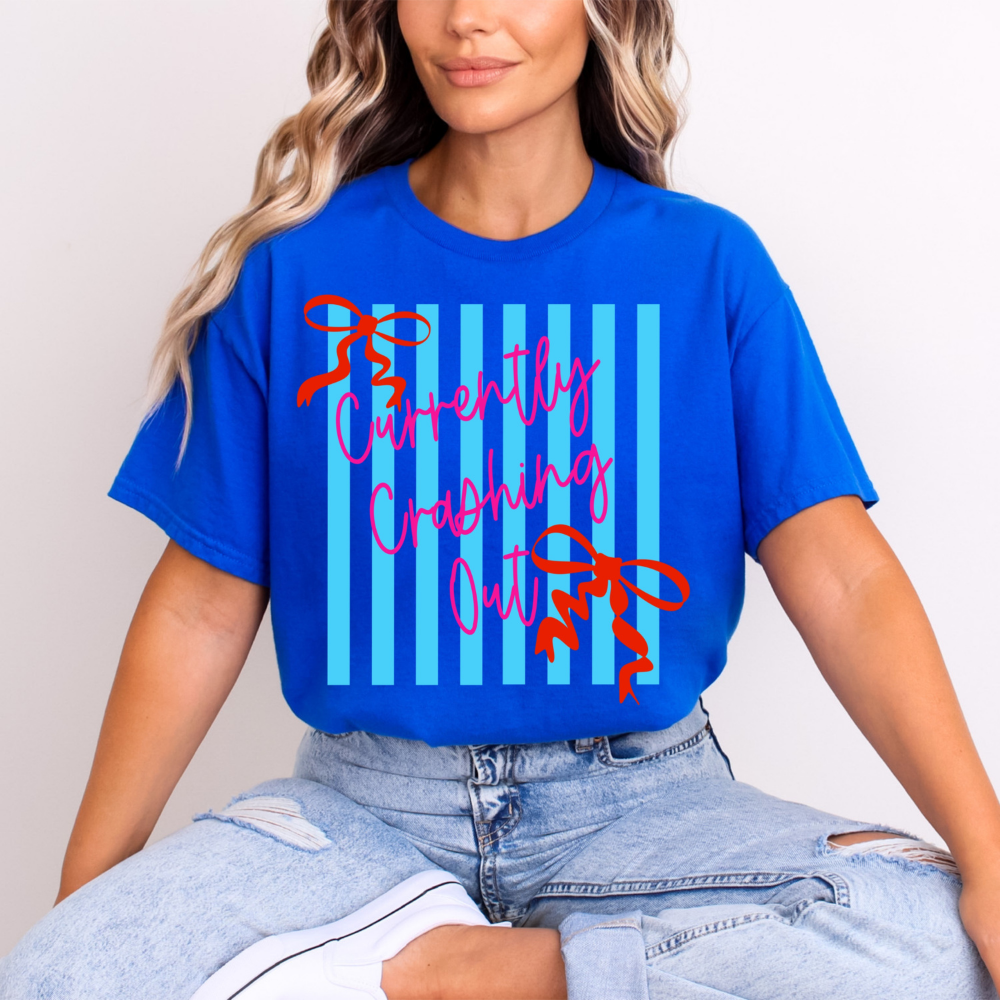 Currently Crashing Out Tee