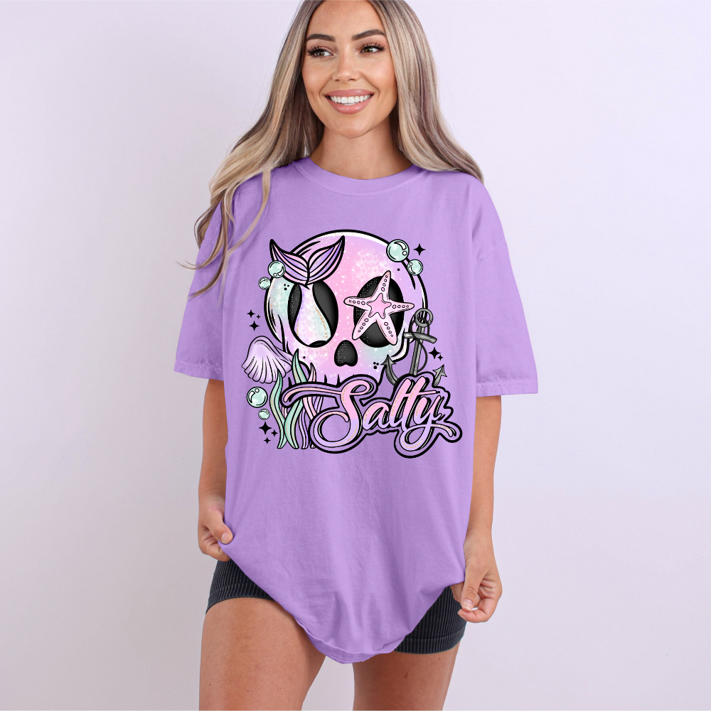 Mystic Siren Skull Tee image 0