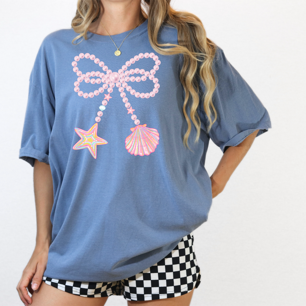 Coastal Pearl Charm Tee image 0