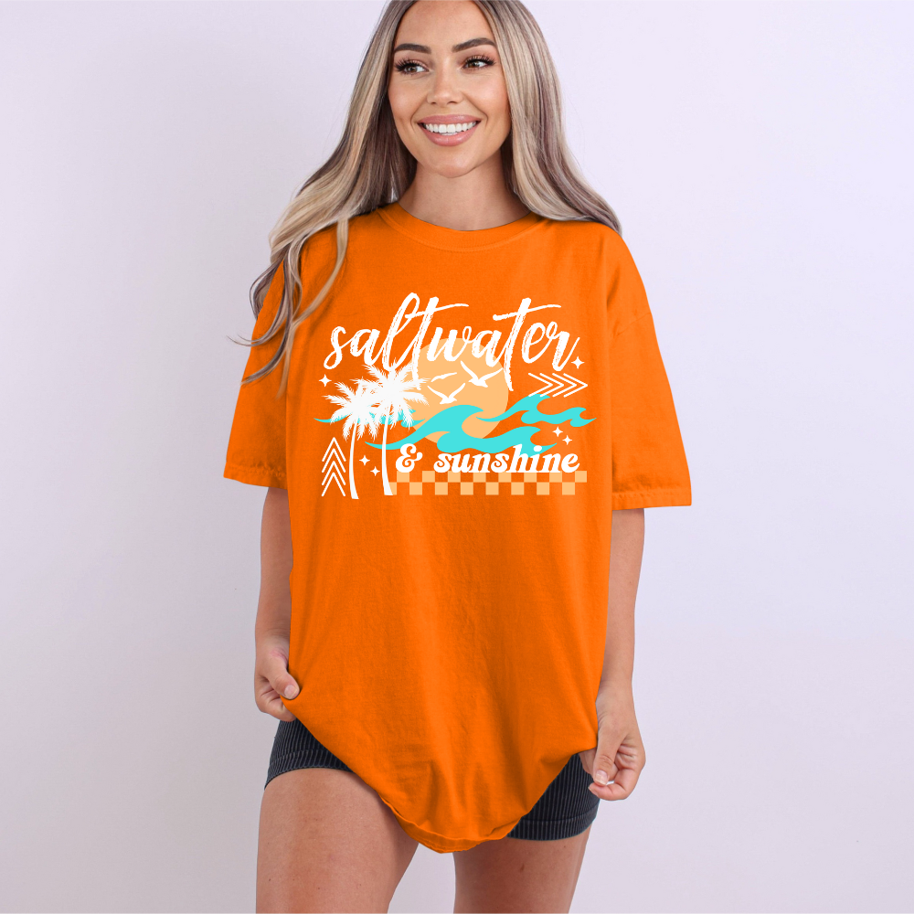 Saltwater and Sunshine Tee image 0