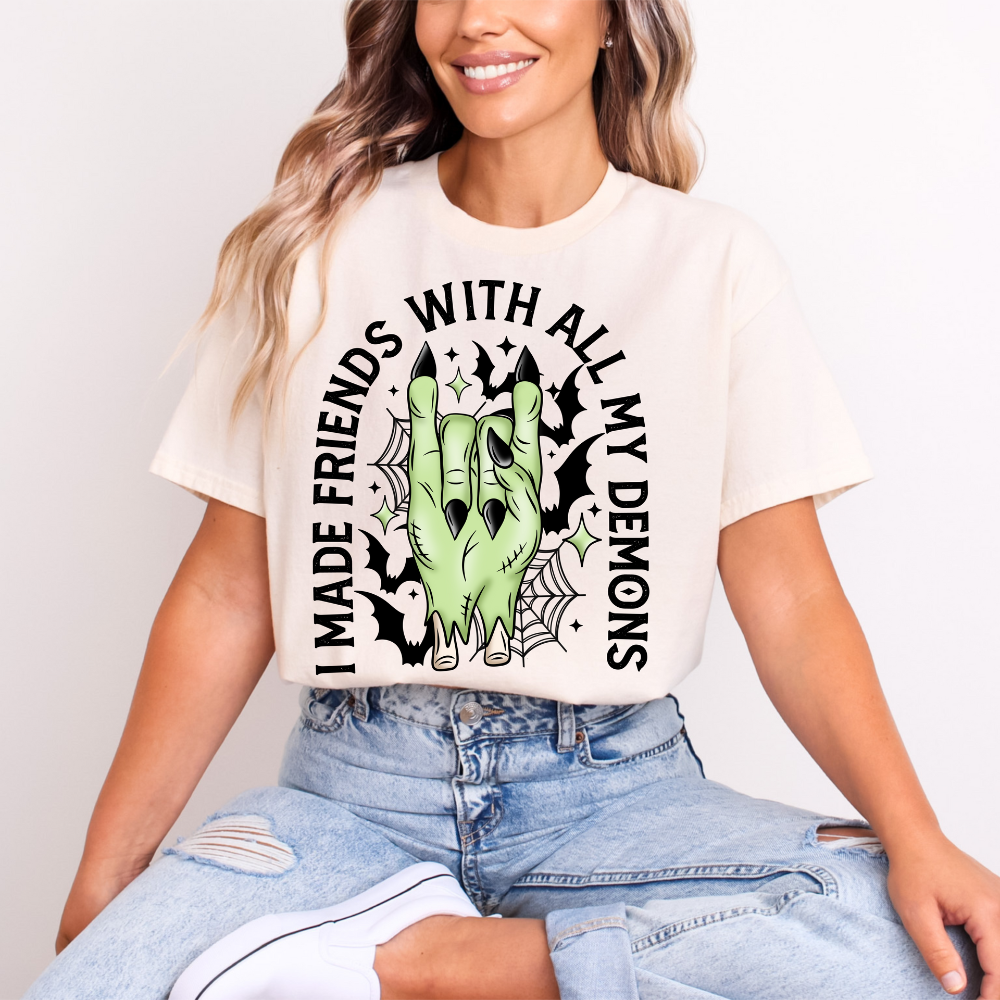 Friends With My Demons Tee image 0