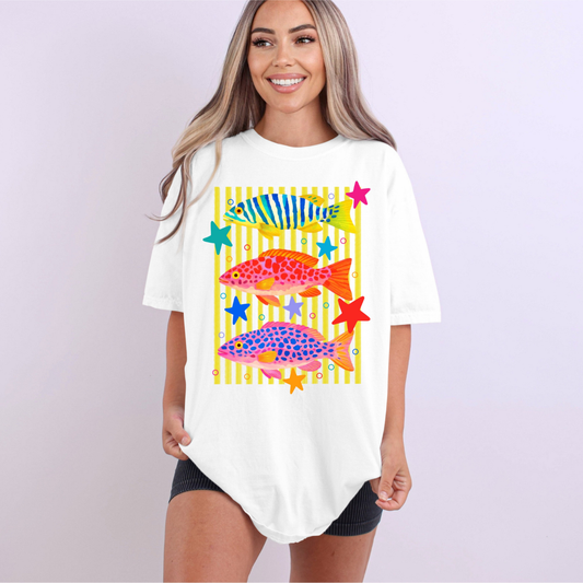 Coastal Trio Fish Tee
