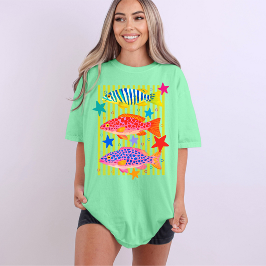 Coastal Trio Fish Tee