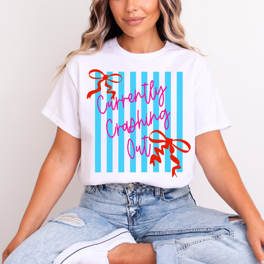 Currently Crashing Out Tee