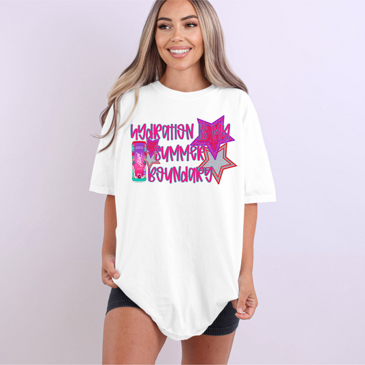 Hydration Is My Summer Boundary Tee