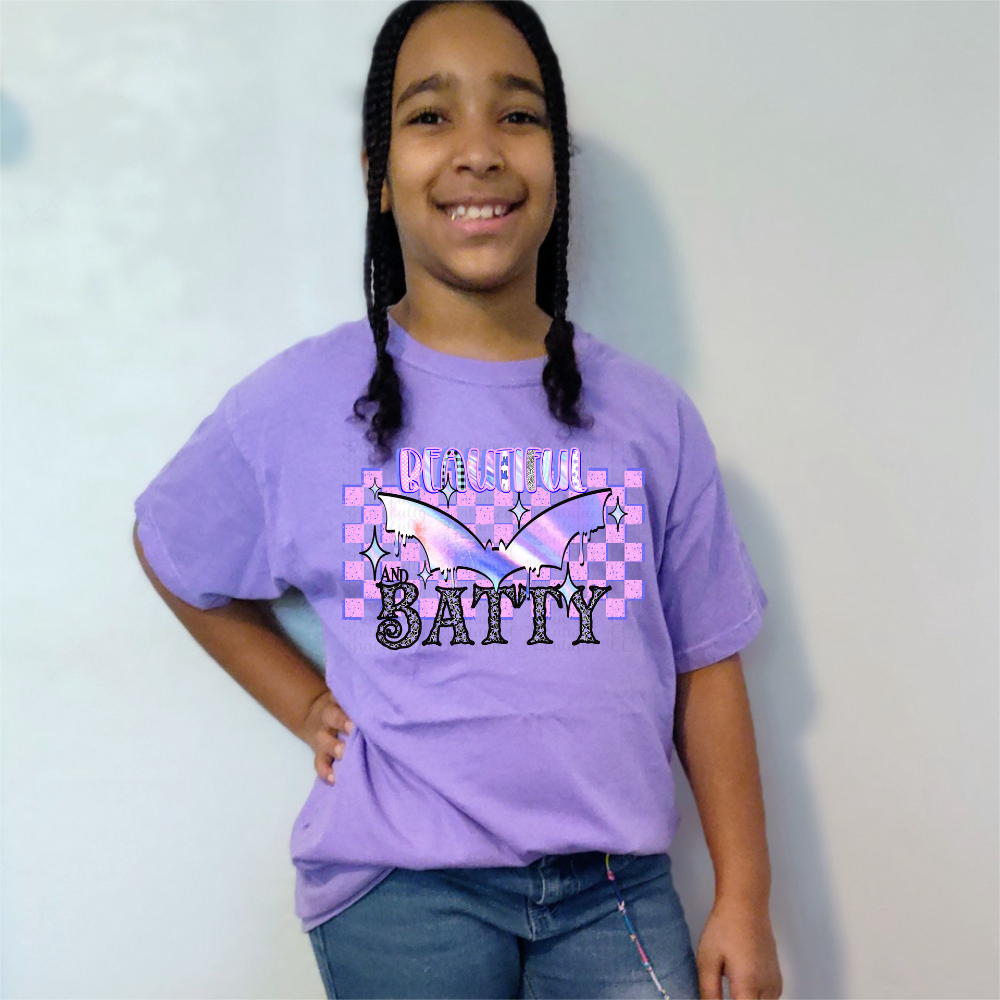 "Beautiful and Batty" Youth T-Shirt | Unique & Playful Kids' Apparel