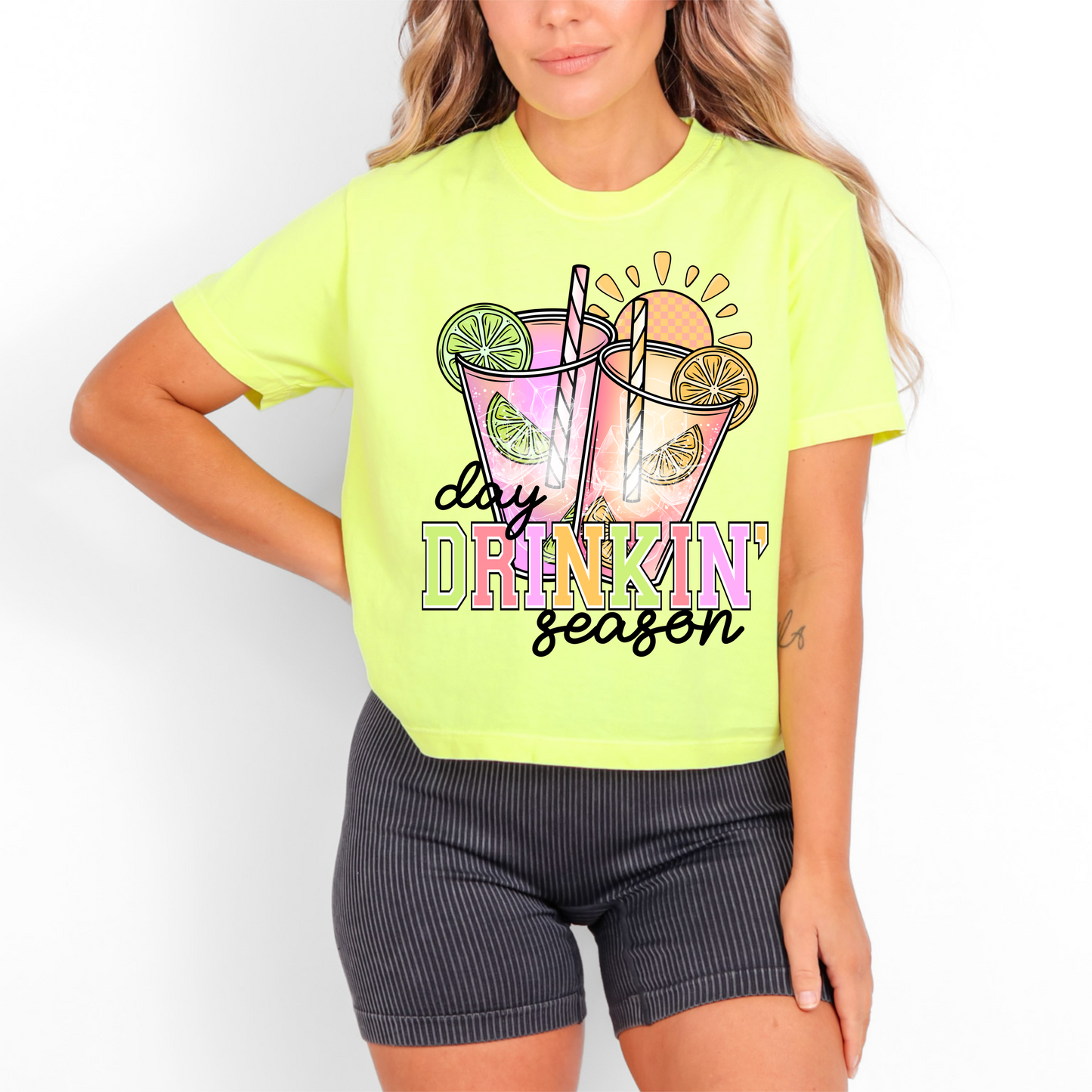 Day Drinkin Season Boxy Tee image 0